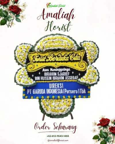 Papan Bunga Duka di Cibuaya