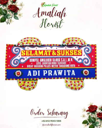 Karangan Bunga Ucapan Selamat di Cibuaya